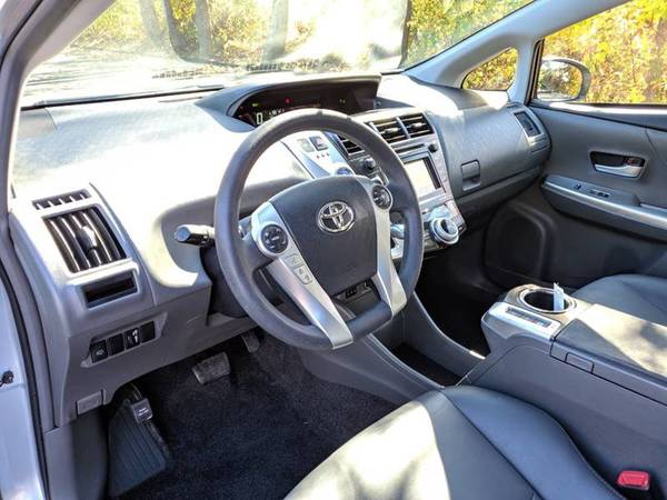 2012 Toyota Prius v Hybrid pkg5 fully loaded 129k 45mpg leather nav for sale in Walpole, RI – photo 17