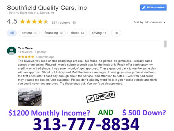 👍2017 AUDI Q5 Bad Credit Ok Guaranteed Financing $500 Down Drives -... for sale in Southfield, MI – photo 9