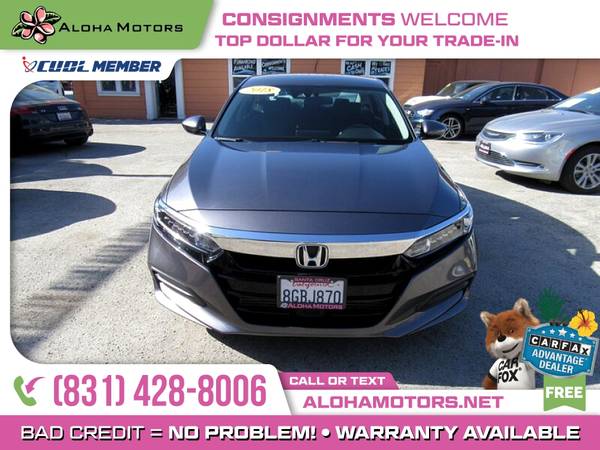 2018 Honda Accord LX FOR ONLY - - by dealer - vehicle for sale in Santa Cruz, CA – photo 6