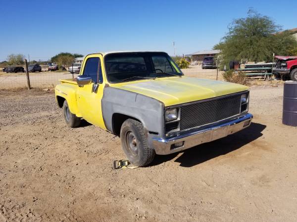 1981 Chevy C10 squarebody Shortbed pickup - cars & trucks - by owner... for sale in Palo Verde, AZ – photo 6