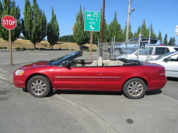 2004 *Chrysler* *Sebring* *Limited 2dr Convertible* - cars & trucks... for sale in Marysville, WA – photo 8