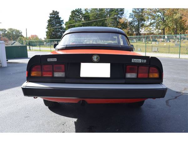 1985 Alfa Romeo Spider Veloce Convertible One Owner - cars & trucks... for sale in Greensboro, NC – photo 8