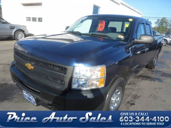 2013 Chevrolet Silverado 1500 Work Truck 4x4 4dr Extended Cab 8 ft.... for sale in Concord, NH – photo 2