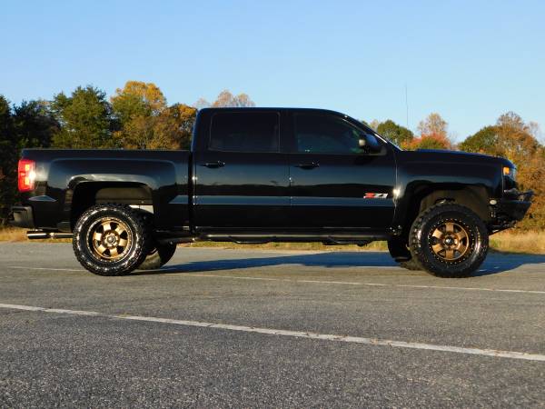 3.5" LIFTED 16 CHEVY SILVERADO 1500 LTZ Z71 CREW 4X4 *TUNED 86K... for sale in KERNERSVILLE, NC – photo 3
