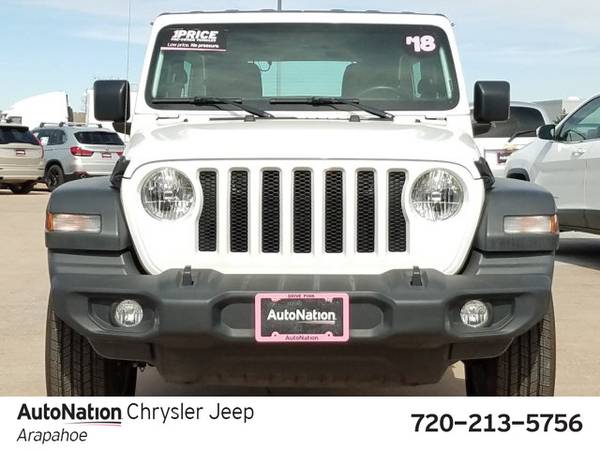 2018 Jeep Wrangler Unlimited Sport 4x4 4WD Four Wheel SKU:JW140383 for sale in Englewood, CO – photo 2