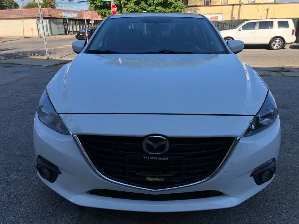 2016 Mazda 3 Grand Touring wht/blk 40k miles Clean title cash deal for sale in Baldwin, NY – photo 3