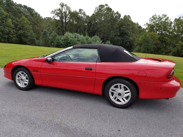 CAMARO Z28 red convertible 1994 for sale in Hershey, PA – photo 4