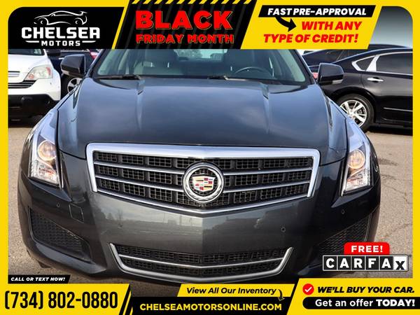 $239/mo - 2014 Cadillac ATS 2.0L Turbo Luxury AWD - Easy Financing!... for sale in Chelsea, MI – photo 9