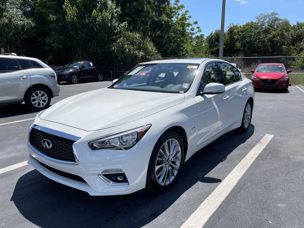 2019 Infiniti Q50 Luxe 3 0T Complete stock No mods Loaded Low for sale in Longwood , FL – photo 6