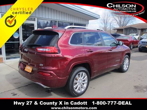 2018 Jeep Cherokee Overland suv Red - - by dealer for sale in Cadott, WI – photo 21