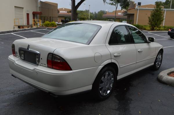 2004 LINCOLN LS WHITE/TAN LOADED 78K MILES for sale in TAMPA, FL – photo 5