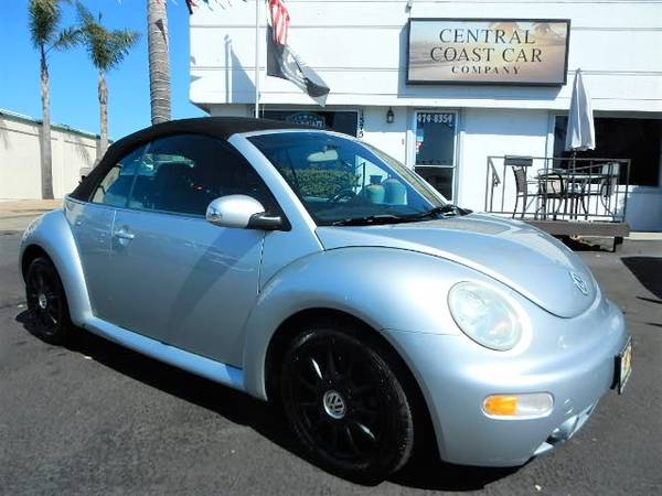2005 VW NEW BEETLE! CONVERTIBLE LEATHER SUPER CLEAN NICE! CLEAN CARFAX for sale in GROVER BEACH, CA – photo 4