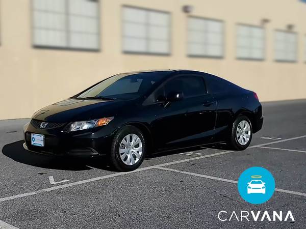 2012 Honda Civic LX Coupe 2D coupe Black - FINANCE ONLINE - cars &... for sale in Ocean City, NJ – photo 3