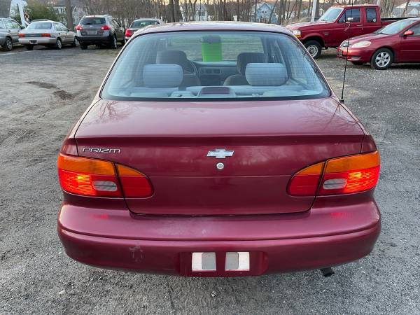 2000 Chevy Prizm (Toyota Corolla) only 99k miles like new! - cars & for sale in Southington , CT – photo 3