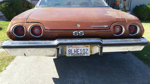 1973 Chevelle SS for sale in Vallejo, CA – photo 7