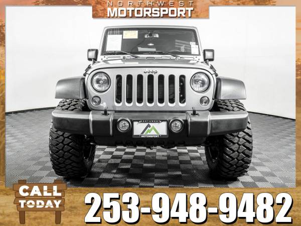 Lifted 2017 *Jeep Wrangler* Unlimited Sport 4x4 for sale in PUYALLUP, WA – photo 7