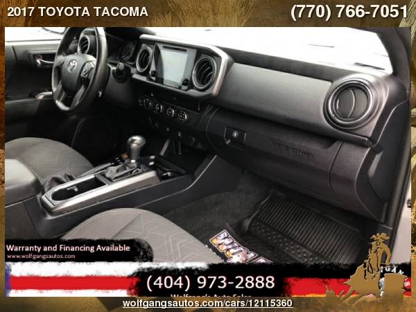 2017 TOYOTA TACOMA DOUBLE CAB Great Cars, Great Prices, Great... for sale in Duluth, GA – photo 23