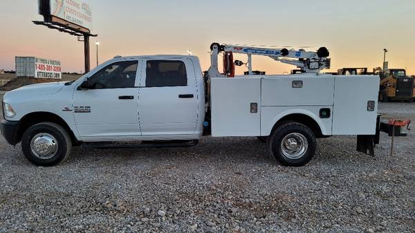 2017 Dodge Ram 3500 4wd Crew Cab 3200lb Crane 9ft Service Utility for sale in Oklahoma City, OK – photo 9