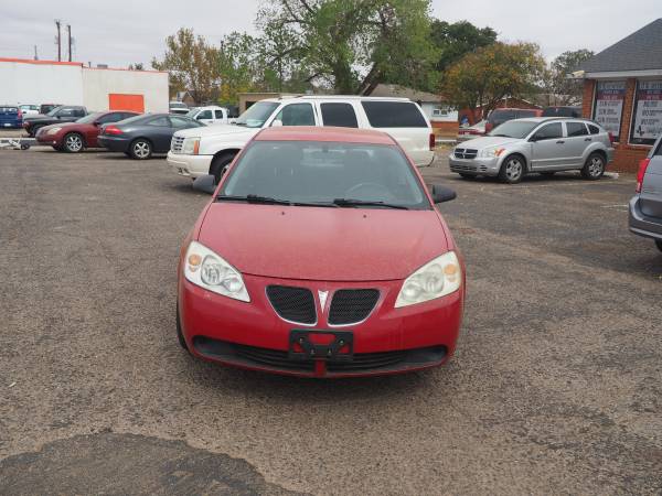 2007 RED PONTIAC G6 for $400 Down - cars & trucks - by dealer -... for sale in Lubbock, TX – photo 3