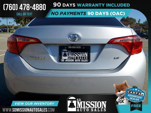 2017 Toyota Corolla XSE FOR ONLY $208/mo! - cars & trucks - by... for sale in Vista, CA – photo 10