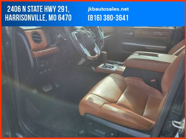 2014 Toyota Tundra CrewMax 4WD 1794 Edition Pickup 4D 5 1/2 ft Trades for sale in Harrisonville, MO – photo 20