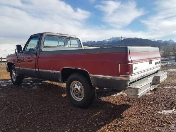 1987 Chevrolet c20 3/4ton 2wd - - by dealer - vehicle for sale in Divide, CO – photo 14