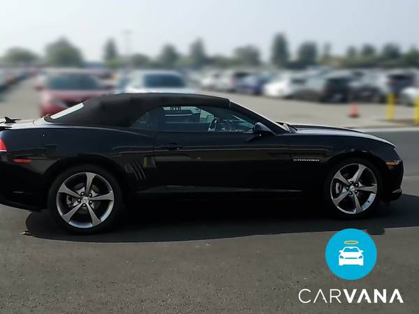 2014 Chevy Chevrolet Camaro LT Convertible 2D Convertible Black - -... for sale in Hobart, IL – photo 12