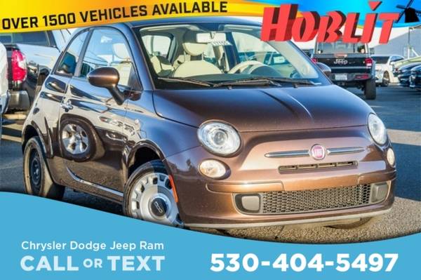 2012 FIAT 500 Pop - cars & trucks - by dealer - vehicle automotive... for sale in Woodland, CA