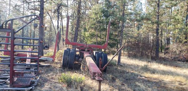 Log truck trailer with scales - cars & trucks - by owner - vehicle... for sale in Smith River, OR – photo 3