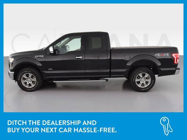 2015 Ford F150 Super Cab XLT Pickup 4D 6 1/2 ft pickup Black for sale in Montgomery, AL – photo 4