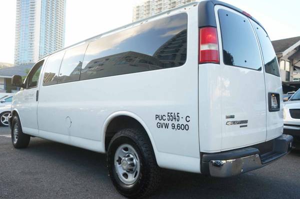 2012 Chevrolet Chevy Express Passenger RWD 3500 155 1LS Great... for sale in Honolulu, HI – photo 4