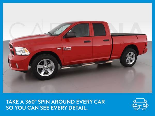 2014 Ram 1500 Quad Cab Tradesman Pickup 4D 6 1/3 ft pickup Red for sale in NEWARK, NY – photo 3