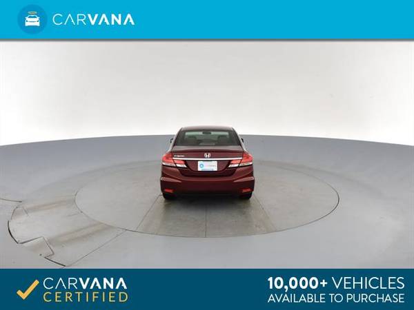 2013 Honda Civic EX Sedan 4D sedan MAROON - FINANCE ONLINE for sale in Augusta, GA – photo 20