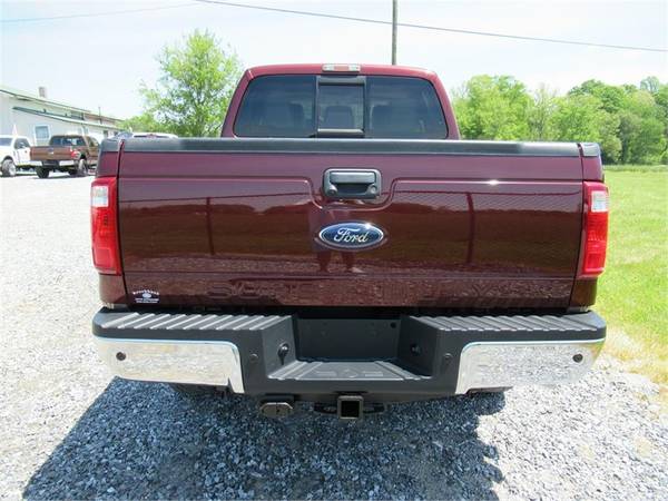 2012 FORD F250 SUPER DUTY LARIAT, Burgundy APPLY ONLINE for sale in Summerfield, SC – photo 11
