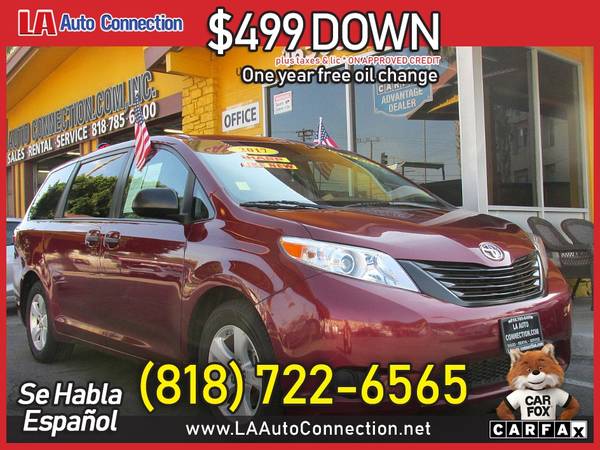 2017 Toyota Sienna L FOR ONLY 281/mo! - - by dealer for sale in Van Nuys, CA – photo 4