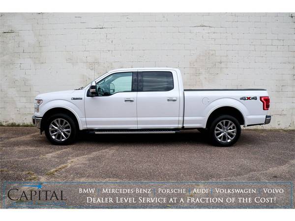 17 Ford F-150 Lariat 4x4 with 5.0L V8, Climate Seats, Only 45k... for sale in Eau Claire, SD – photo 2