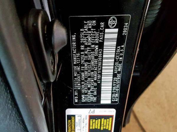 2017 Toyota Camry REPAIRABLE,REPAIRABLES,REBUILDABLE,REBUILDABLES for sale in Denver, IA – photo 10