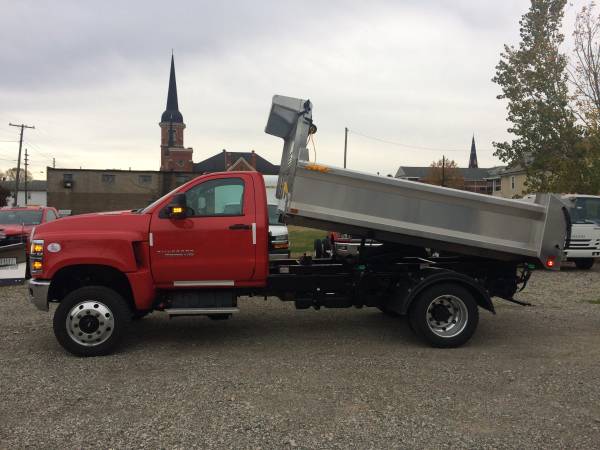 2020 Silverado 6500HD 4x4 Medium Duty 11' Stainless Dump - cars &... for sale in Erie, PA – photo 3