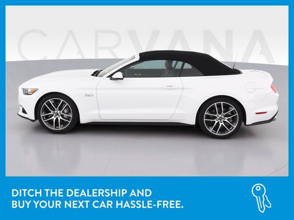 2015 Ford Mustang GT Premium Convertible 2D Convertible White for sale in Harrison Township, MI – photo 4