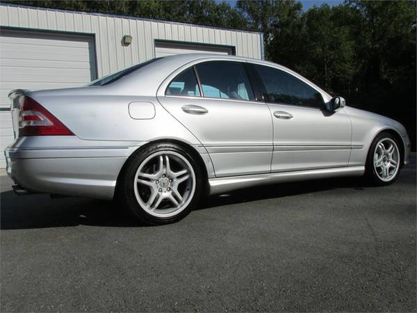 2005 Mercedes-Benz C-Class C55 AMG RARE! FAST! Leather!, Silver for sale in Winston Salem, NC – photo 6