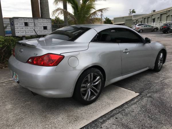 2009 INFINITI G37 CONVERTIBLE - cars & trucks - by owner - vehicle... for sale in North Miami , FL – photo 6