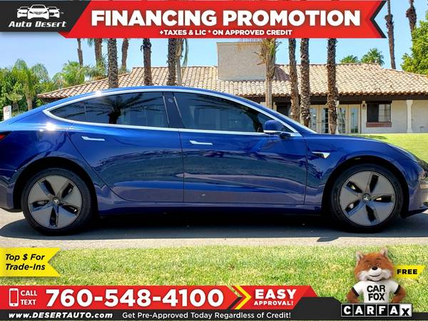 2018 Tesla Model 3 Mid Range Battery Only $591/mo! Easy Financing! -... for sale in Palm Desert , CA – photo 8