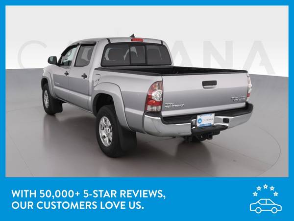 2015 Toyota Tacoma Double Cab PreRunner Pickup 4D 5 ft pickup Silver for sale in irving, TX – photo 6