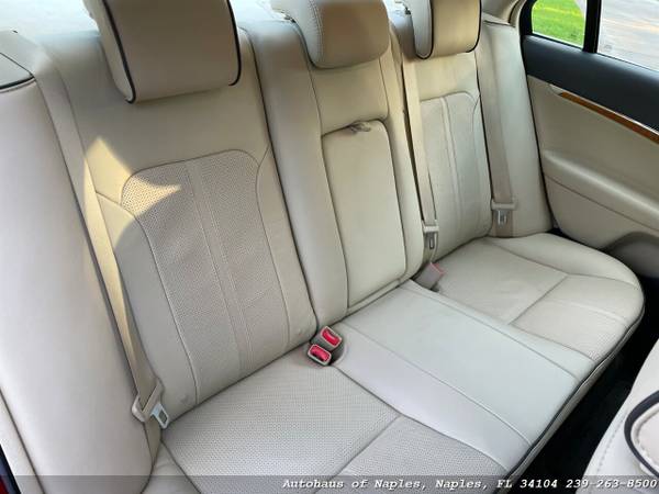 2010 Lincoln MKZ Sedan - 1 Owner, Low Miles, Premium Leather, V6, Bl for sale in Naples, FL – photo 23
