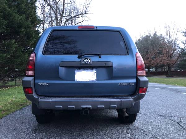 2003 Toyota 4Runner SR5 Sport Utility 4D SUV 4 0L V6 Blue Gray Side for sale in Bowie, District Of Columbia – photo 14