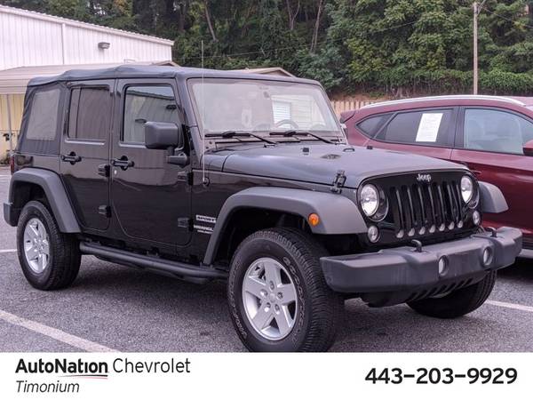 2017 Jeep Wrangler Unlimited Sport 4x4 4WD Four Wheel SKU:HL699457 -... for sale in Timonium, MD – photo 3