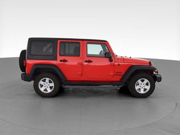2017 Jeep Wrangler Unlimited Sport SUV 4D suv Red - FINANCE ONLINE -... for sale in owensboro, KY – photo 13