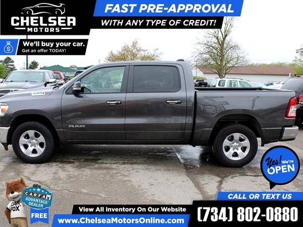 600/mo - 2019 Ram 1500 Big Horn/Lone Star 4WD! Crew 4 WD! Crew for sale in Chelsea, MI – photo 6