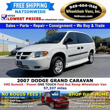 2007 Dodge Grand Caravan SE Wheelchair Van VMI Northstar - Power In for sale in LAGUNA HILLS, OR – photo 10