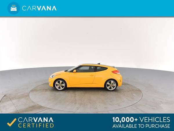 2016 Hyundai Veloster Coupe 3D coupe Yellow - FINANCE ONLINE for sale in Downey, CA – photo 7